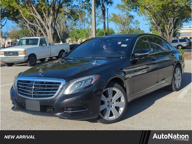 Designo Mocha Black 2014 Mercedes-Benz S-Class S 550 4MATIC Sedan All-Wheel Drive Automatic