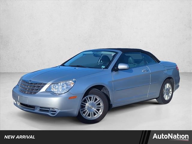 Silver 2008 Chrysler Sebring Touring Convertible FWD Convertible Front-Wheel Drive 4-Speed Automatic