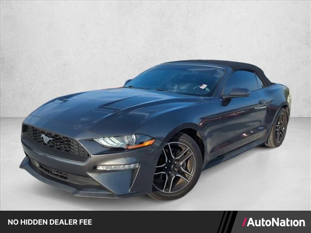 Gray (Magnetic Metallic) 2018 Ford Mustang Convertible Rear-Wheel Drive Automatic