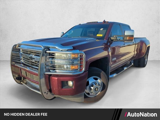 Red 2016 Chevrolet Silverado 3500HD Pickup Truck Four-Wheel Drive 6-Speed Automatic