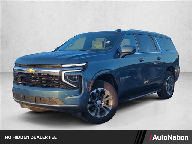 Lakeshore Blue Metallic 2025 Chevrolet Suburban SUV / Crossover Four-Wheel Drive Automatic