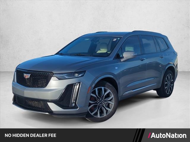 Argent Silver Metallic 2023 Cadillac XT6 SUV / Crossover Four-Wheel Drive 9-Speed Automatic