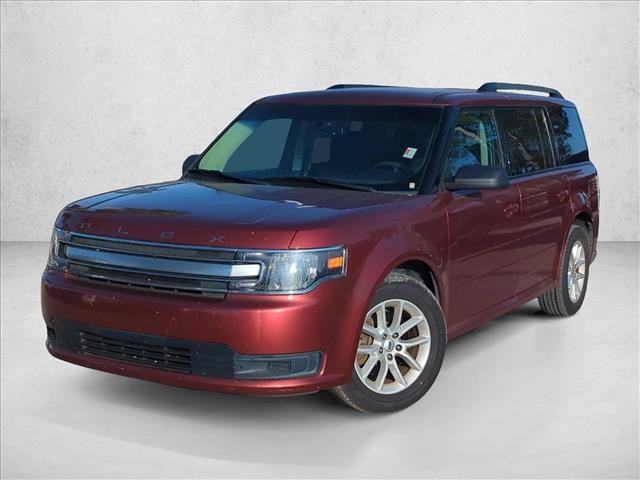 Red (Sunset Metallic) 2014 Ford Flex SE SUV / Crossover Front-Wheel Drive 6-Speed Automatic