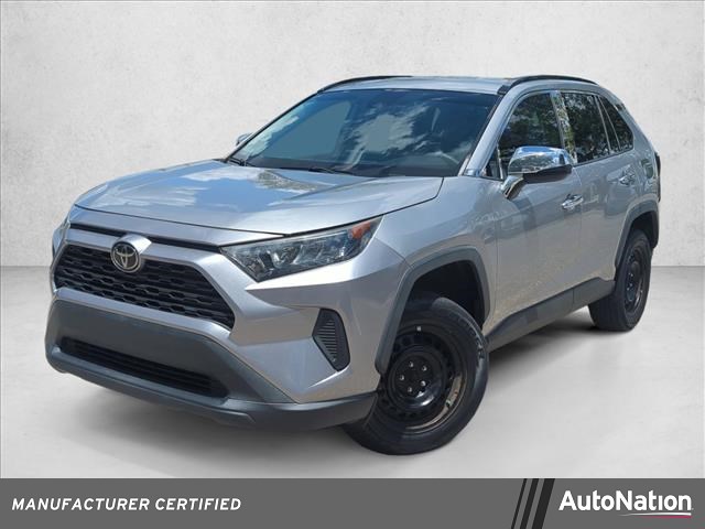 Silver Sky Metallic 2020 Toyota RAV4 LE FWD SUV / Crossover Front-Wheel Drive Automatic