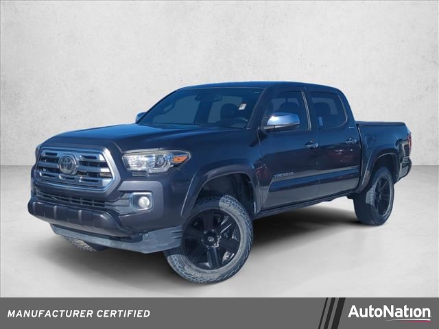 Magnetic Gray Metallic 2019 Toyota Tacoma Limited Double Cab 4WD Pickup Truck Four-Wheel Drive Automatic