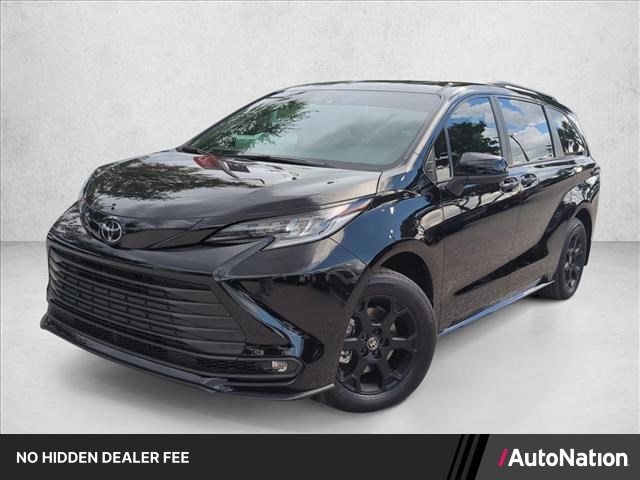 Midnight Black Met 2026 Toyota Sienna Minivan All-Wheel Drive Automatic