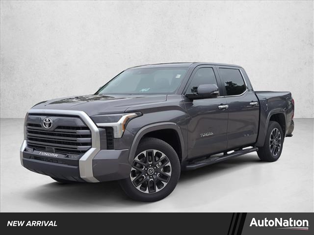 Magnetic Gray Metallic 2024 Toyota Tundra Limited CrewMax Cab RWD Pickup Truck 4X2 Automatic