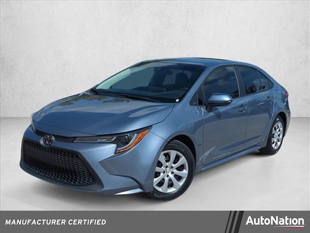 Celestite 2022 Toyota Corolla LE FWD Sedan Front-Wheel Drive Continuously Variable Transmission