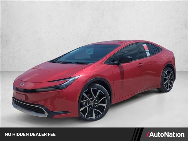Supersonic Red 2026 Toyota Prius Plug-In Hybrid Hatchback Front-Wheel Drive Automatic