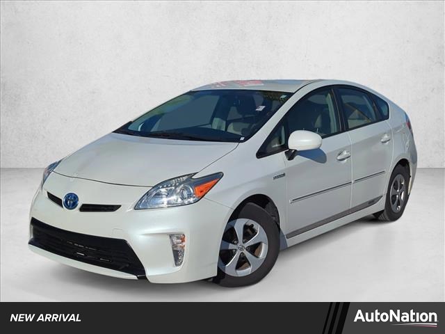 White (Blizzard Pearl) 2014 Toyota Prius Four Hatchback Front-Wheel Drive Automatic