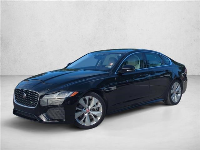 Santorini Black Metallic 2021 Jaguar XF P300 R-Dynamic SE AWD Sedan All-Wheel Drive Automatic