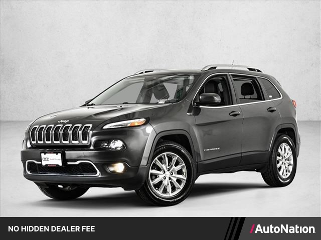 Gray (Granite Crystal Metallic Clearcoat) 2017 Jeep Cherokee SUV / Crossover Four-Wheel Drive 9-Speed Automatic