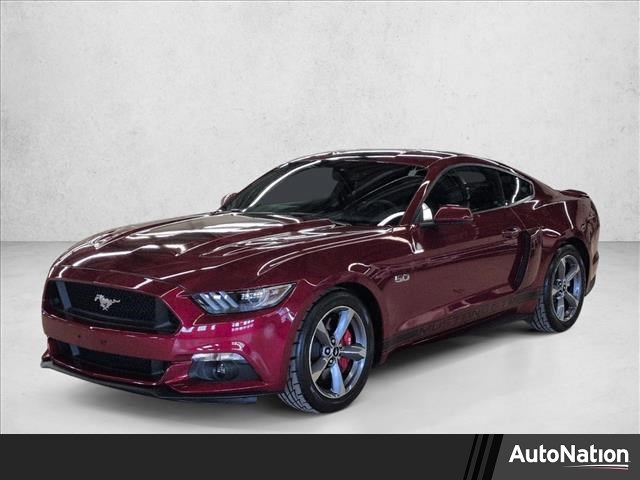 Ruby Red Metallic Tinted Clearcoat 2017 Ford Mustang GT Premium Coupe RWD Coupe Rear-Wheel Drive 6-Speed Automatic