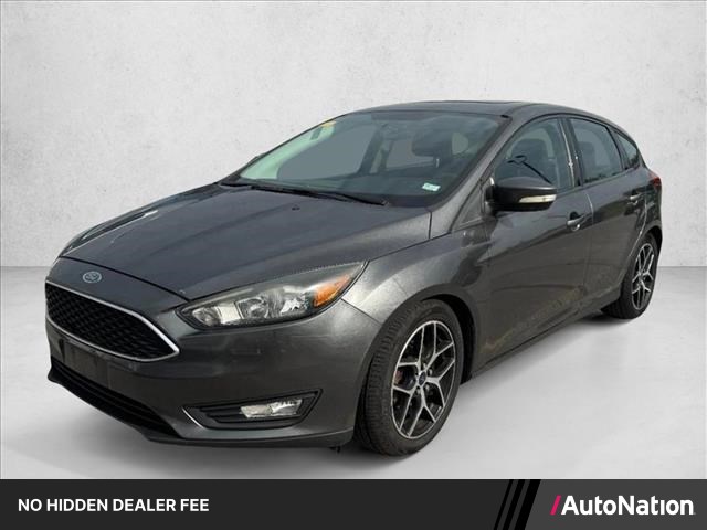 Gray (Magnetic Metallic) 2018 Ford Focus SEL Hatchback Hatchback Front-Wheel Drive 6-Speed Automatic