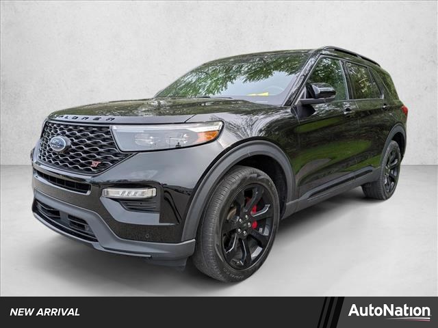 Agate Black Metallic 2023 Ford Explorer ST AWD SUV / Crossover All-Wheel Drive Automatic