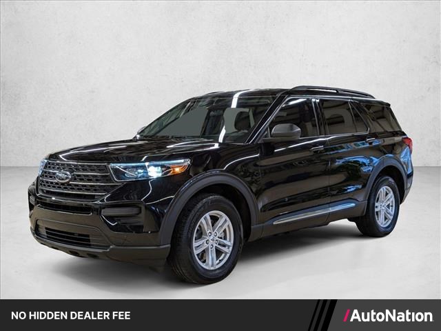 Agate Black Metallic 2023 Ford Explorer SUV / Crossover All-Wheel Drive Automatic