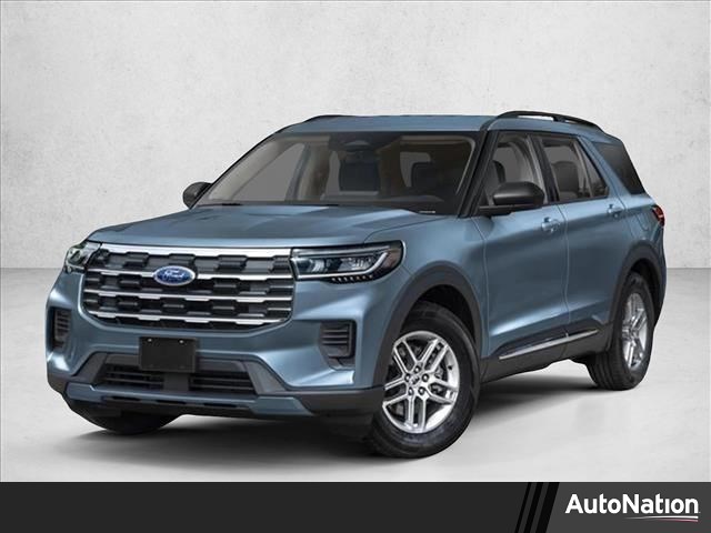 Vapor Blue Metallic 2026 Ford Explorer Active AWD SUV / Crossover All-Wheel Drive Automatic