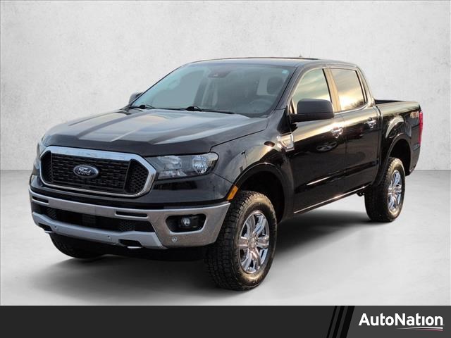 Shadow Black 2021 Ford Ranger XLT SuperCrew 4WD Pickup Truck Four-Wheel Drive Automatic