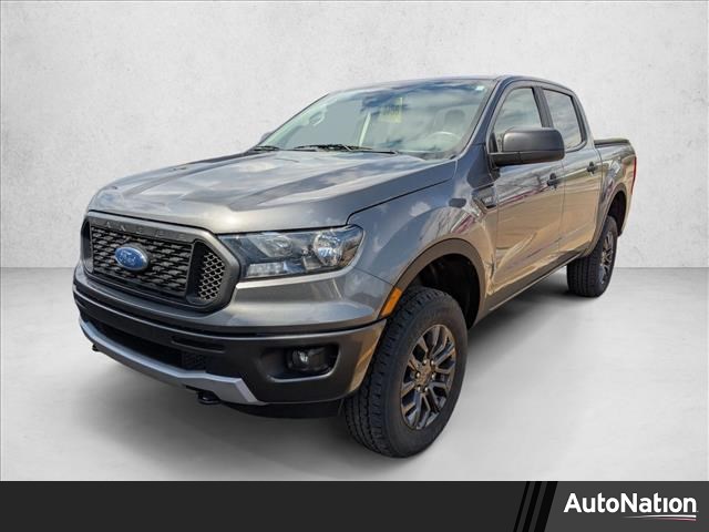 Carbonized Gray Metallic 2023 Ford Ranger XLT SuperCrew 4WD Pickup Truck Four-Wheel Drive Automatic
