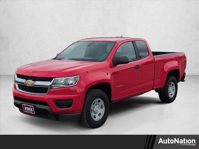 Red Hot 2020 Chevrolet Colorado Work Truck Extended Cab 4WD Pickup Truck Four-Wheel Drive 8-Speed Automatic