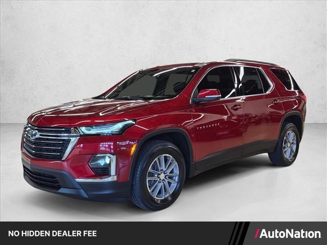 Radiant Red Tintcoat 2023 Chevrolet Traverse SUV / Crossover Front-Wheel Drive 9-Speed Automatic