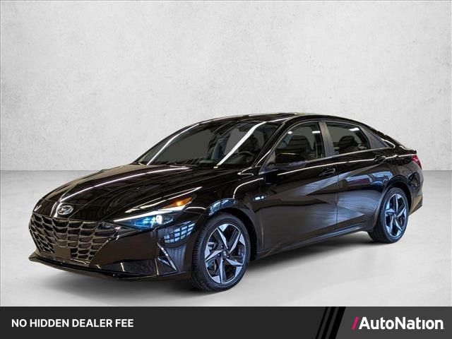Phantom Black 2022 Hyundai Elantra Limited FWD Sedan Front-Wheel Drive Automatic
