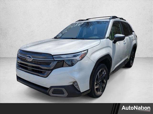 Crystal White Pearl 2025 Subaru Forester Limited Crossover AWD SUV / Crossover All-Wheel Drive Automatic