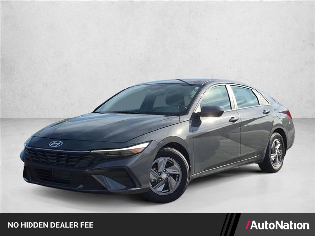 Ecotronic Gray 2025 Hyundai Elantra Sedan Front-Wheel Drive Automatic