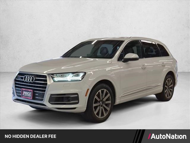 Glacier White Metallic 2018 Audi Q7 SUV / Crossover All-Wheel Drive Automatic