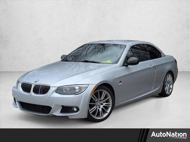 Titanium Silver Metallic 2012 BMW 3 Series 335i Convertible RWD Convertible Rear-Wheel Drive 6-Speed Automatic