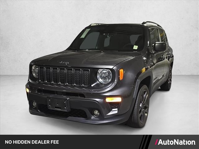 Gray (Granite Crystal Metallic Clearcoat) 2021 Jeep Renegade SUV / Crossover Four-Wheel Drive 9-Speed Automatic