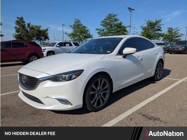 Snowflake White Pearl Mica 2016 Mazda MAZDA6 Sedan Front-Wheel Drive Automatic