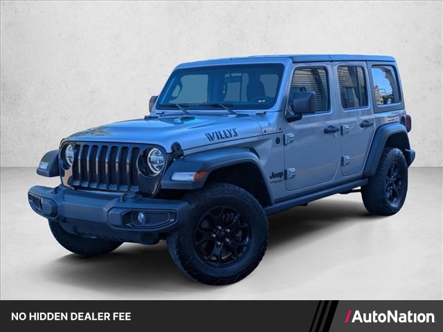 Billet Silver Metallic Clearcoat 2020 Jeep Wrangler SUV / Crossover Four-Wheel Drive 8-Speed Automatic