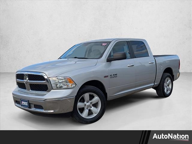 Silver 2017 RAM 1500 Pickup Truck