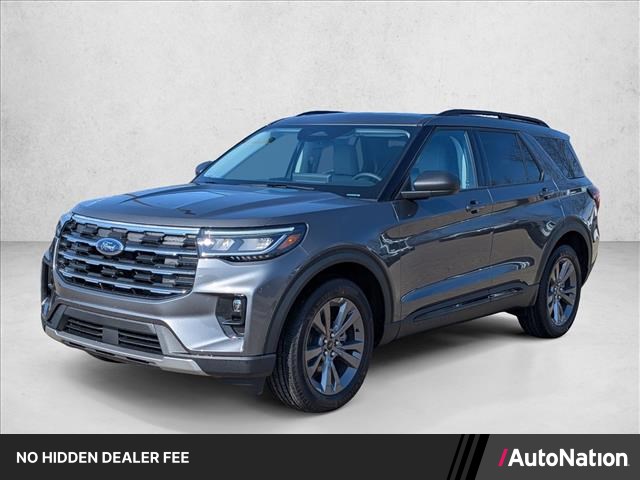Carbonized Gray Metallic 2026 Ford Explorer SUV / Crossover All-Wheel Drive Automatic