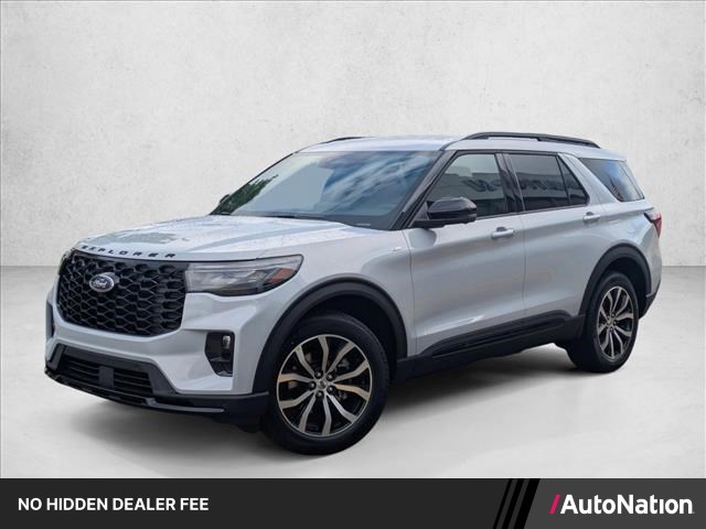 Space White Metallic 2026 Ford Explorer ST-Line AWD SUV / Crossover All-Wheel Drive Automatic