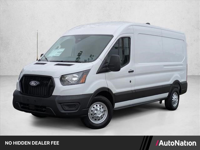 Oxford White 2026 Ford Transit Cargo Van All-Wheel Drive Automatic