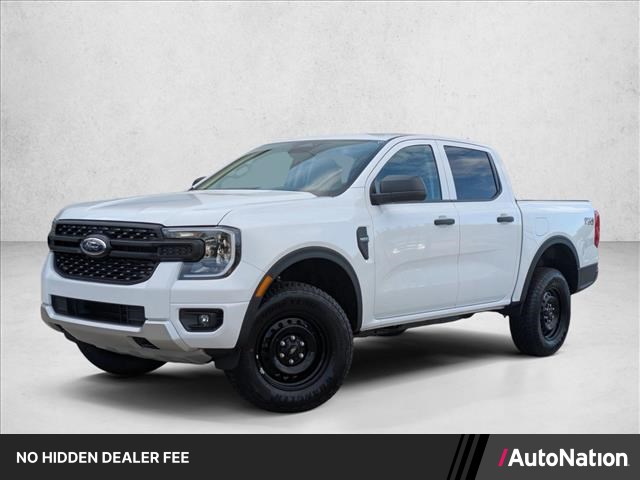 Oxford White 2026 Ford Ranger XL SuperCrew 4WD Pickup Truck Four-Wheel Drive Automatic