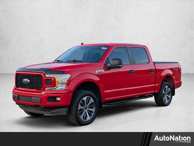 Race Red 2020 Ford F-150 XL SuperCrew 4WD Pickup Truck Four-Wheel Drive Automatic