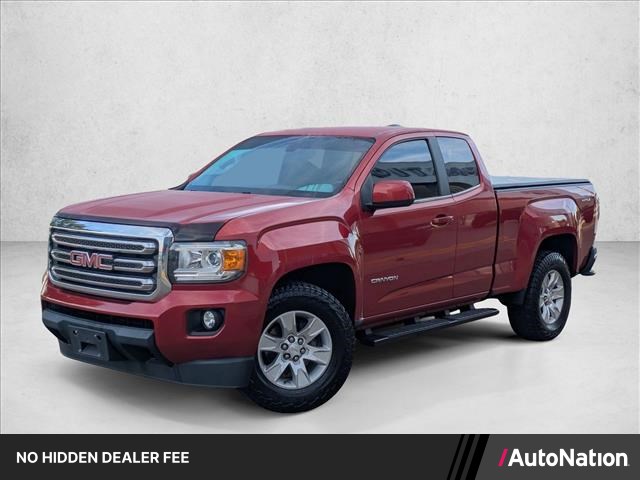 Copper Red Metallic 2016 GMC Canyon Pickup Truck Four-Wheel Drive 6-Speed Automatic