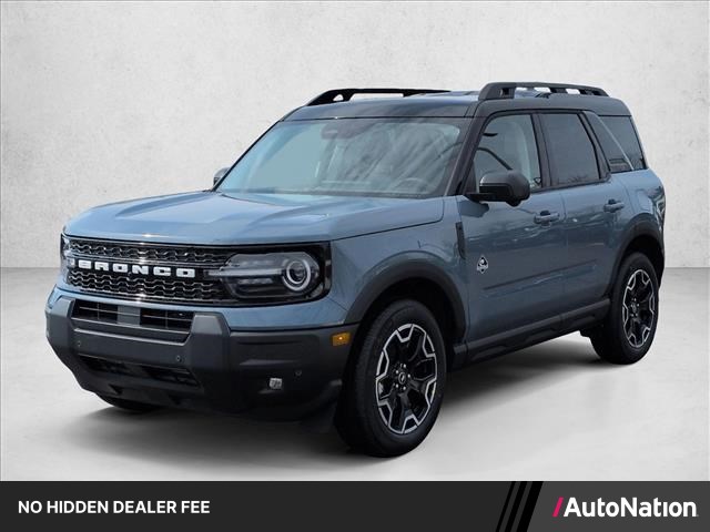 Blue (Azure Gray Metallic Tri-Coat) 2025 Ford Bronco Sport SUV / Crossover All-Wheel Drive 8-Speed Automatic