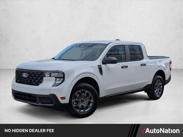 Oxford White 2026 Ford Maverick XLT SuperCrew AWD Pickup Truck All-Wheel Drive Continuously Variable Transmission
