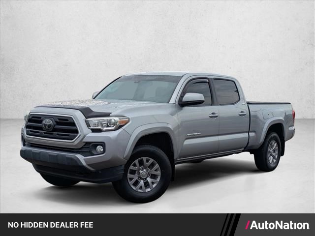 Silver Sky Metallic 2018 Toyota Tacoma Pickup Truck Four-Wheel Drive Automatic