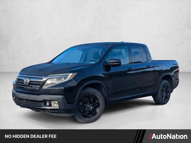 Crystal Black Pearl 2019 Honda Ridgeline Pickup Truck All-Wheel Drive 6-Speed Automatic