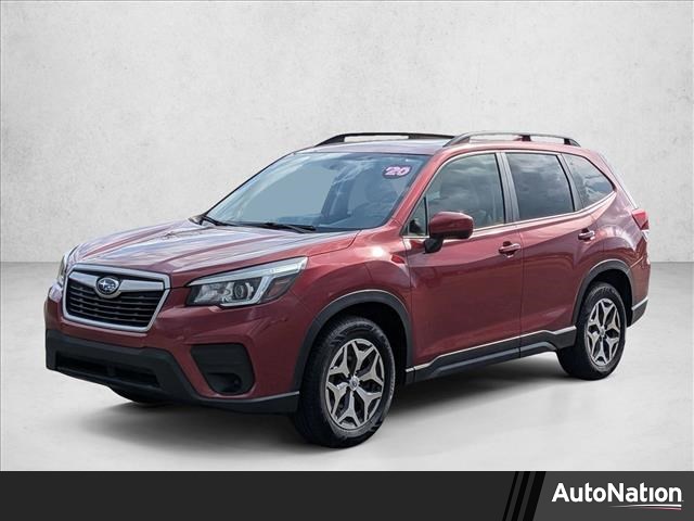 Crimson Red Pearl 2020 Subaru Forester 2.5i Premium AWD SUV / Crossover All-Wheel Drive Automatic