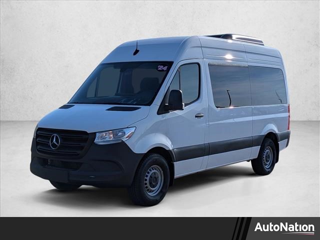 Arctic White 2024 Mercedes-Benz Sprinter 2500 144 Passenger Van RWD Van Rear-Wheel Drive Automatic