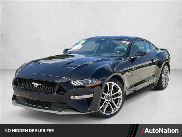 Shadow Black 2022 Ford Mustang Coupe Rear-Wheel Drive Automatic