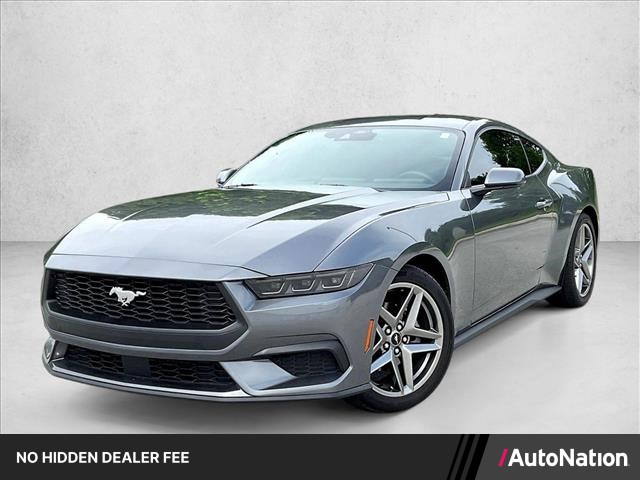 Carbonized Gray Metallic 2025 Ford Mustang Coupe Rear-Wheel Drive Automatic