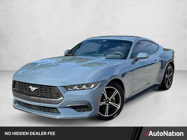 Vapor Blue Metallic 2025 Ford Mustang Coupe Rear-Wheel Drive Automatic