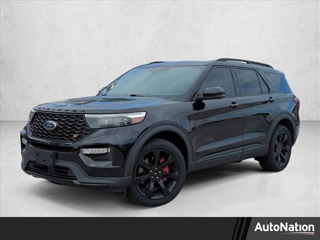 Agate Black Metallic 2021 Ford Explorer ST AWD SUV / Crossover All-Wheel Drive Automatic